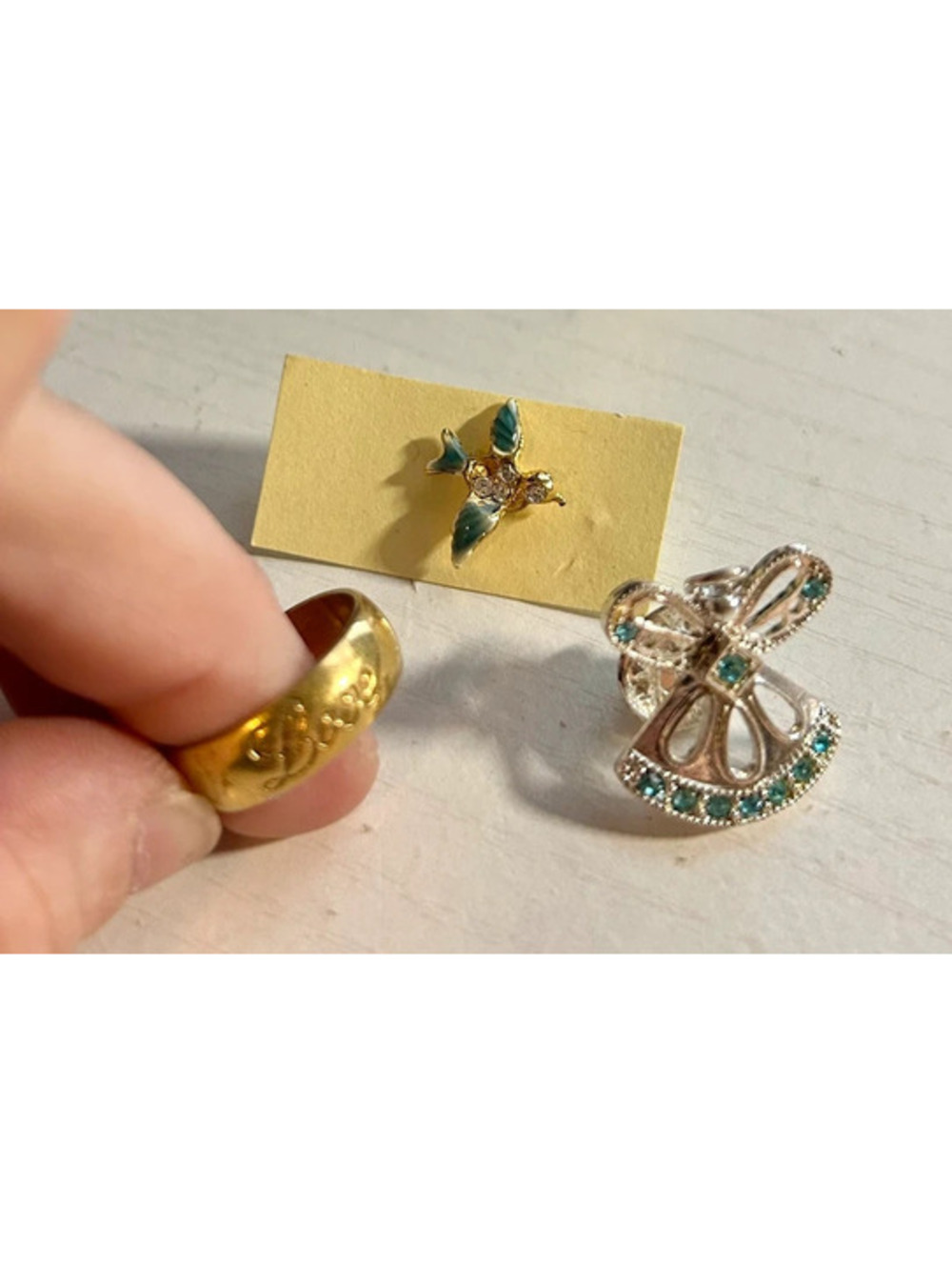 3pc vintage jewelry lot
